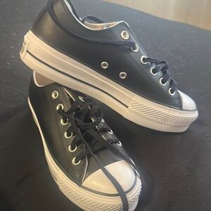 Converse All Star Black and White Sneakers